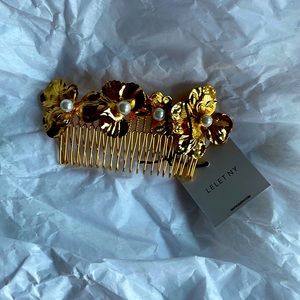 Lelet NY Poppy Pearl Comb